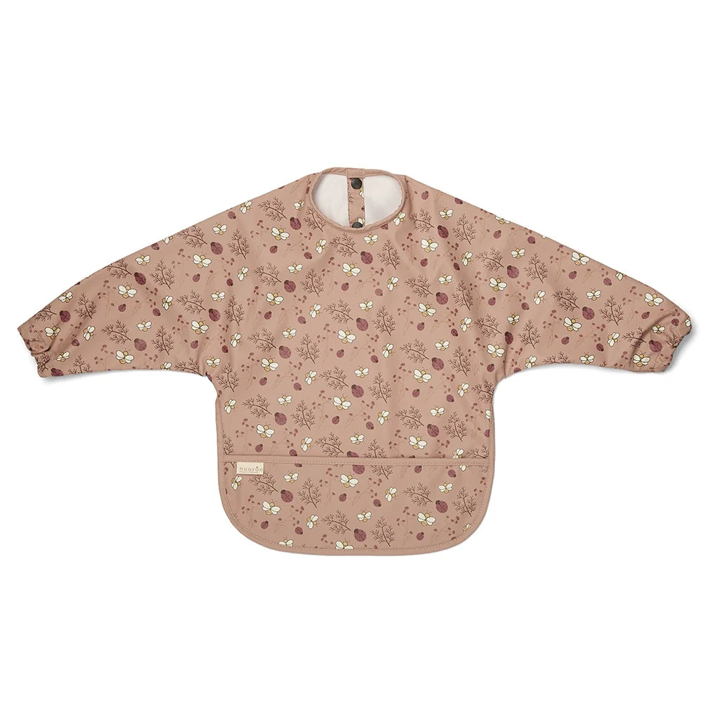 Bavetă cu mâneci lungi - Practică și ușor de curățat