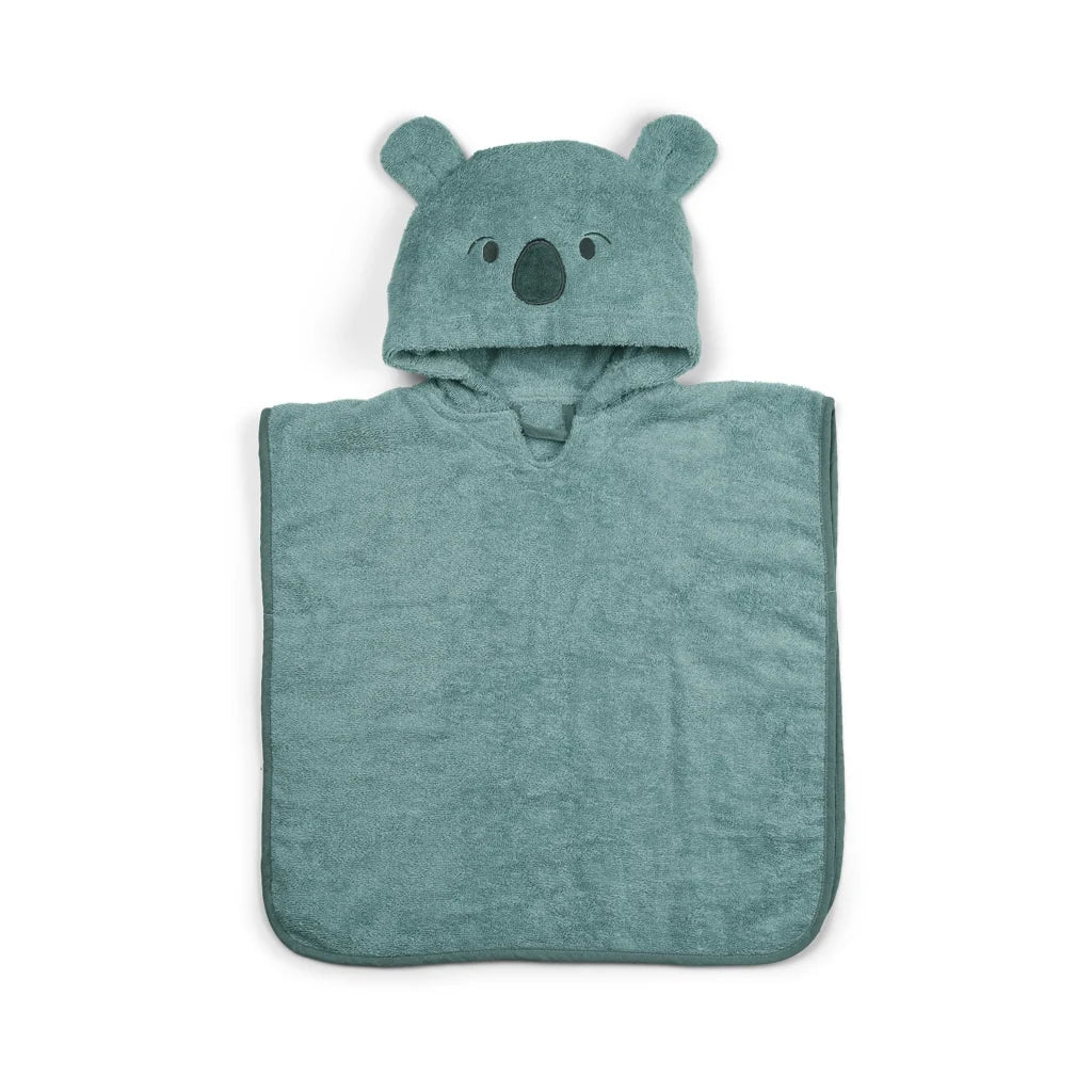Poncho din bumbac organic pentru copii