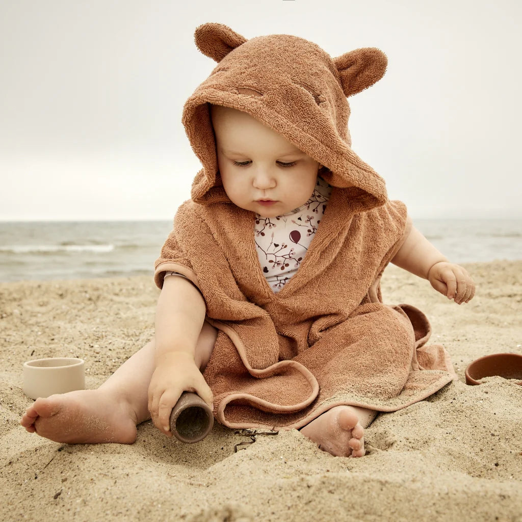 Poncho din bumbac organic pentru copii – Koala