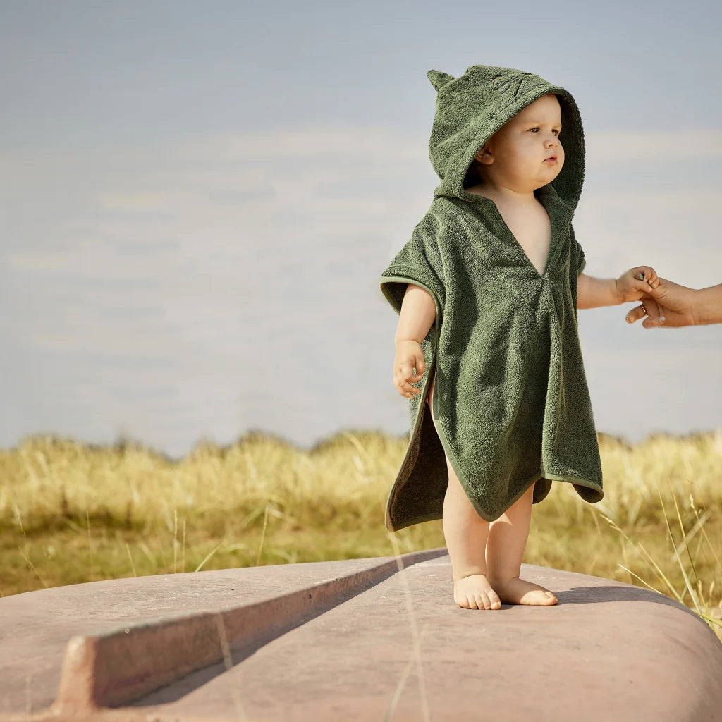Poncho din bumbac organic pentru copii – Koala