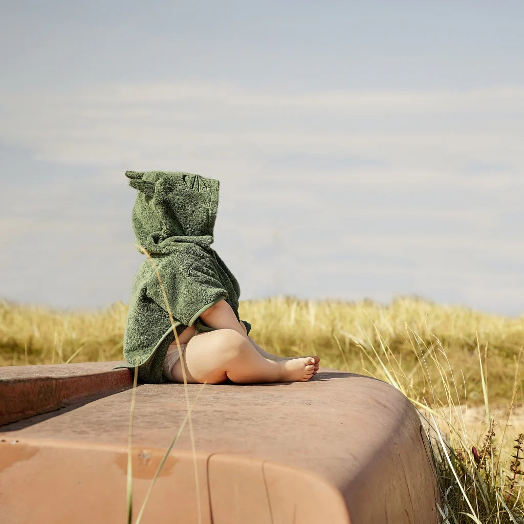 Poncho din bumbac organic pentru copii – Koala