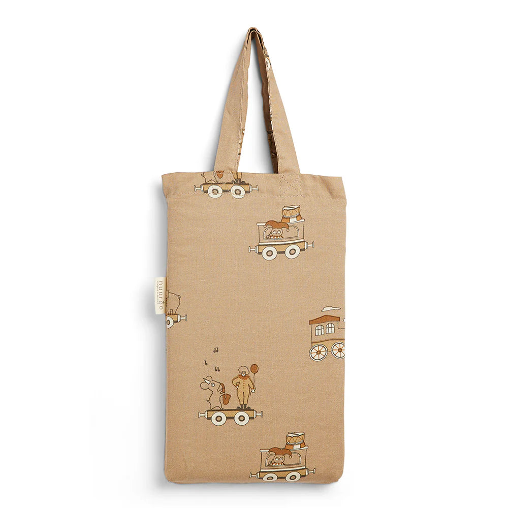 Lenjerie de pat din bumbac organic – Bera, Baby, Carnival Train