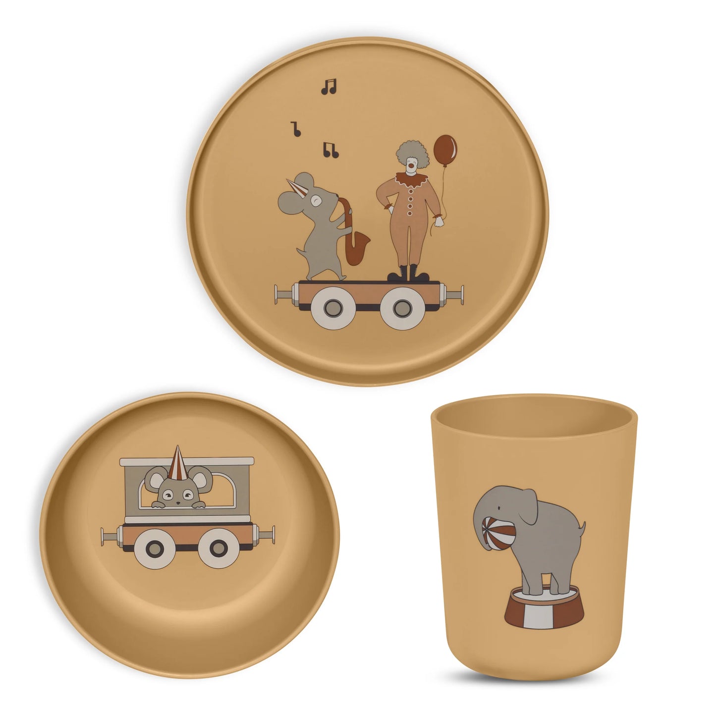 Set pentru masă din PLA – Milas, Iced Coffee