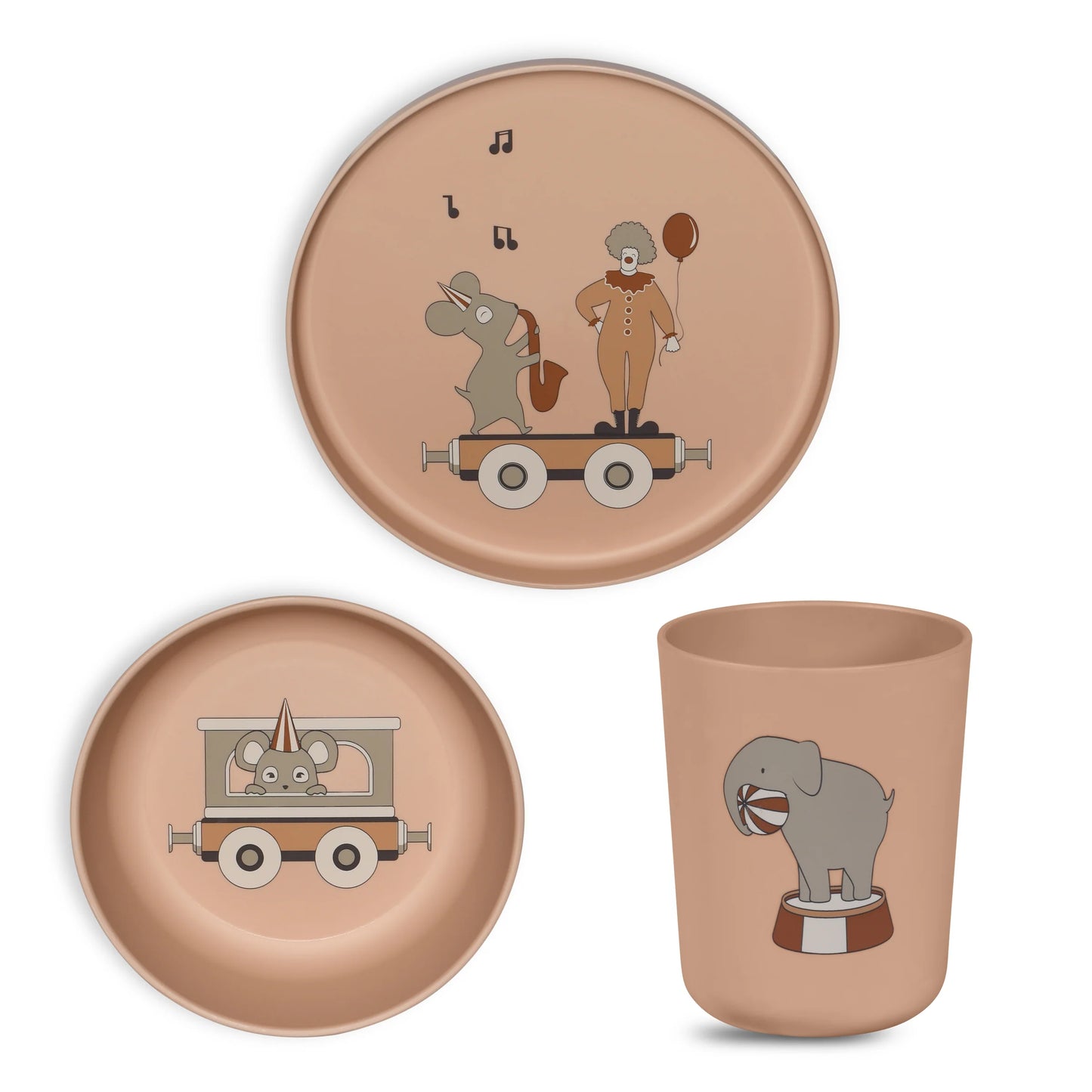 Set pentru masă din PLA – Milas, Rose Dust