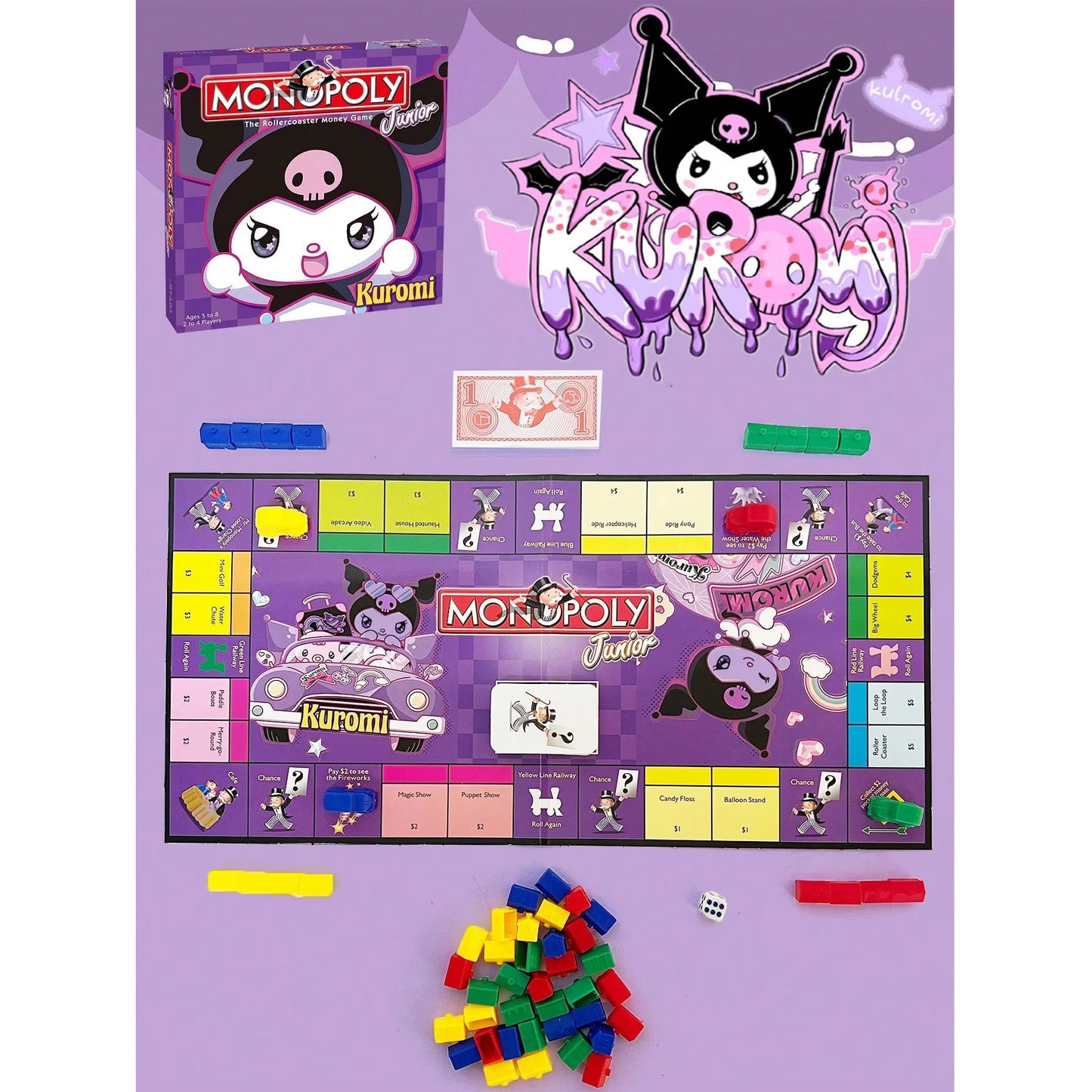 Monopoly Junior Kuromi