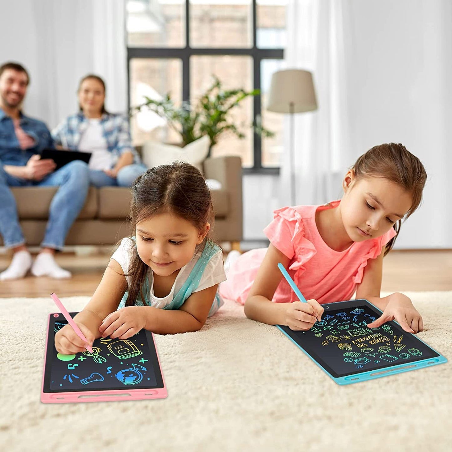 Tableta LCD de scris pentru copii – Albastru
