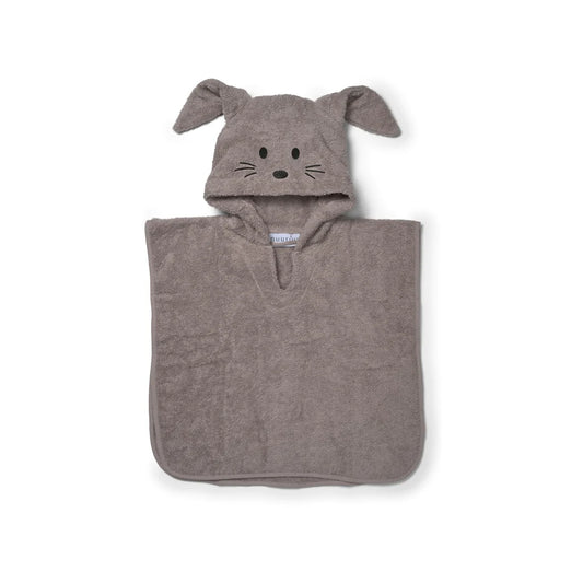 Poncho din bumbac organic pentru copii