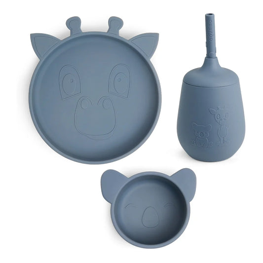 Set de veselă din silicon – 3 piese