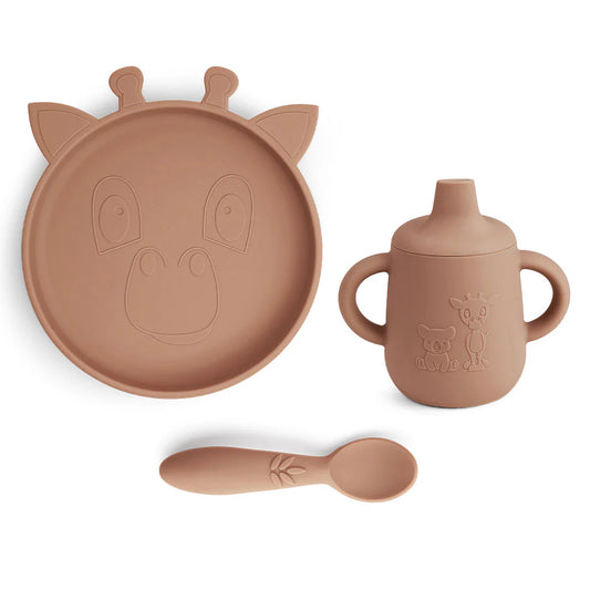 Set de veselă din silicon – 3 piese, Chocolate Malt