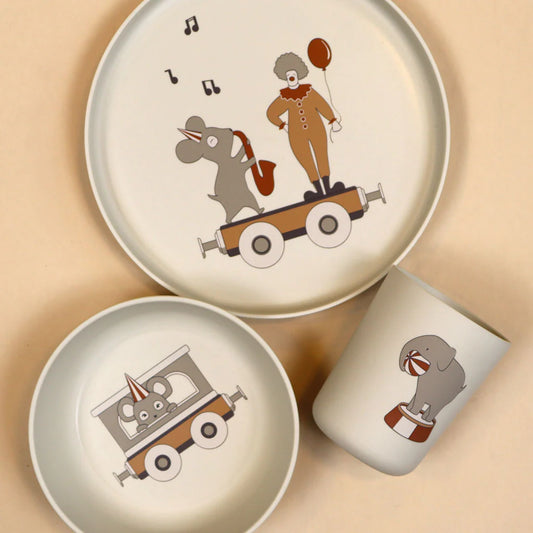 Set pentru masă din PLA – Milas, Cream